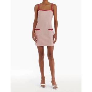 NEW AMANDA UPRICHARD windsor dress in light pink/pink